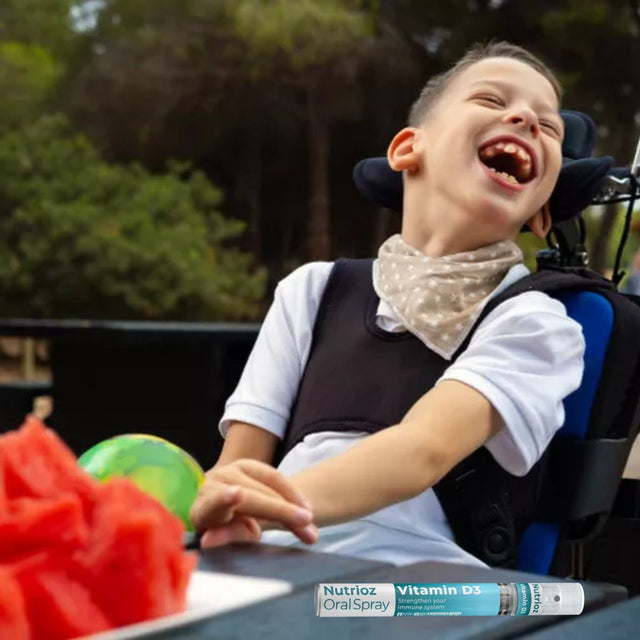 CP Cerebral Palsy THE BEST NUTRITION SOLUTION NUTRIOZ VITAMIN D3