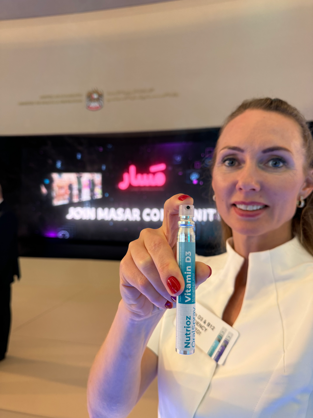 DR. Elena The Best Vitamin D3_Nutrioz_solving_Vitamin_D3_deficiency_ArabHealth2025