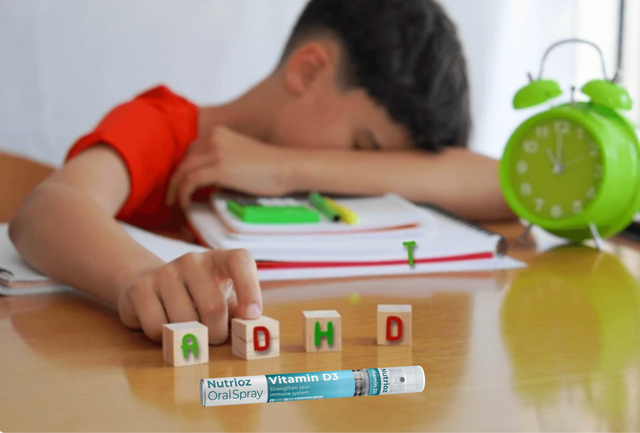 Best for ADHD Vitamin D3 Nutrioz Oral Spray