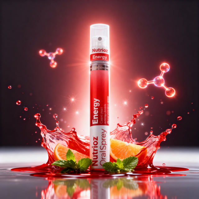 Nutrioz Energy Oral Spray — Powered by Molecular Spray Technology®