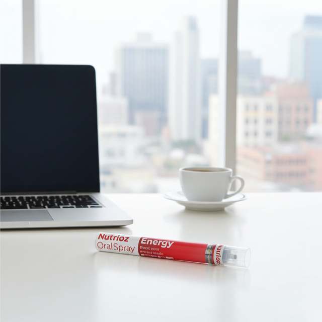 Nutrioz Energy Oral Spray — Powered by Molecular Spray Technology®